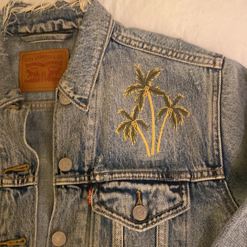 Levi’s Palm Tree Denim Jacket